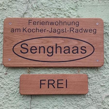 Ferienwohnung Am Kocher-Jagst Radweg Neuenstadt am Kocher Ngoại thất bức ảnh