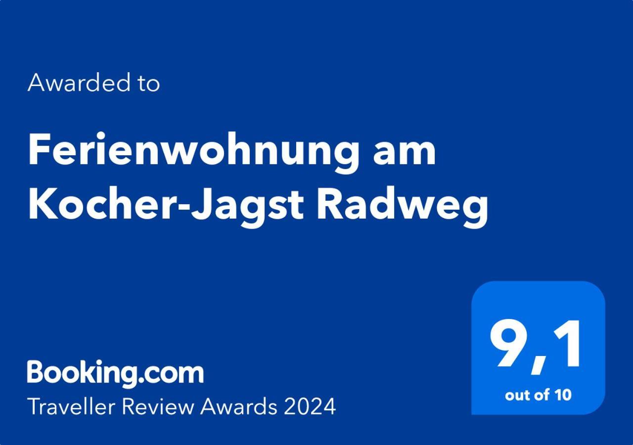 Ferienwohnung Am Kocher-Jagst Radweg Neuenstadt am Kocher Ngoại thất bức ảnh